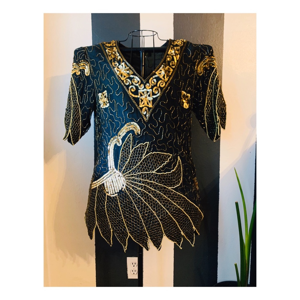 Vintage Beaded Dress